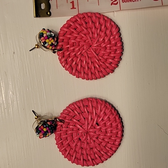 J. Crew Factory Rattan Earrings - Picture 3 of 5